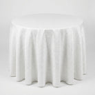 Chrisma White Tablecloth
