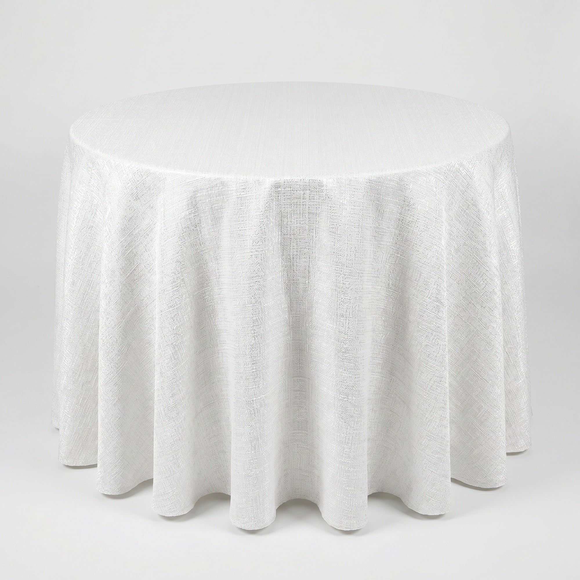 Chrisma White Tablecloth