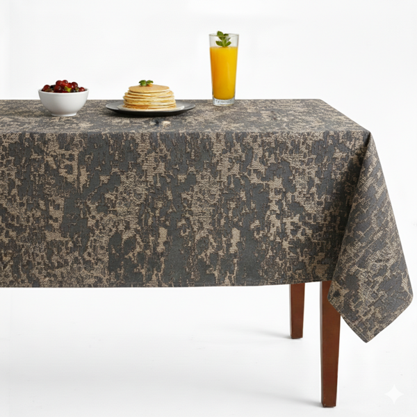 Portland Hights in Cloud Blue, made up as a tablecloth