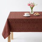 Colorado Burgundy Tablecloth