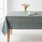 Colorado Gold Blue Tablecloth