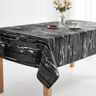 Des Arts Black Tablecloth