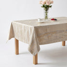 Des Arts Ivory Tablecloth