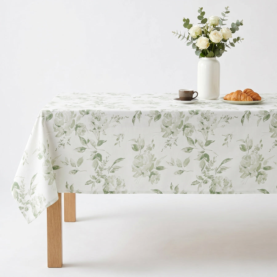 Dover Celadon Tablecloth