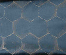 Copan Blue Frontier Jacquard Fabric by the Yard - 55 Inch Wide