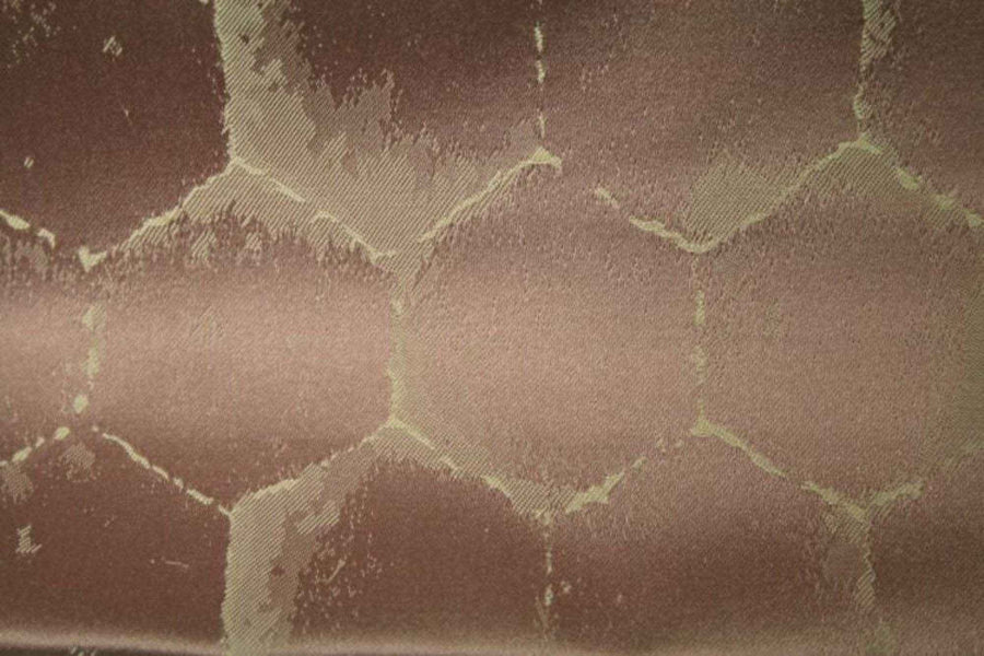 Mauve Frontier Jacquard Fabric by the Yard - 55 Inch Wide