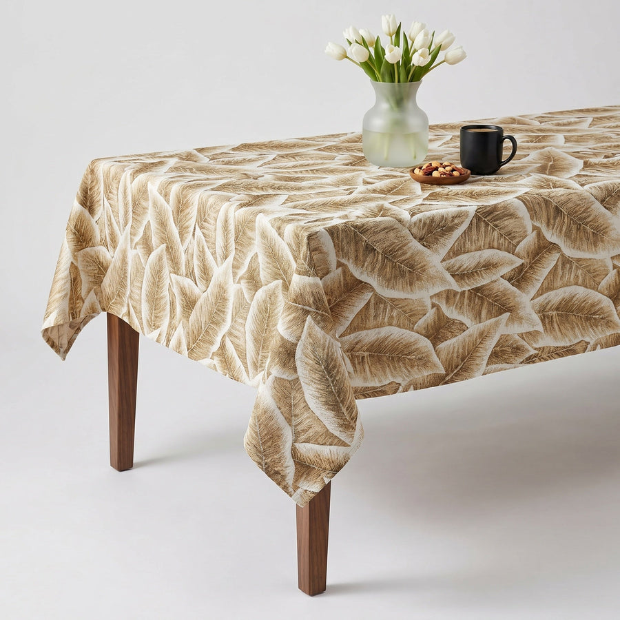 Foliage Gold Tablecloth