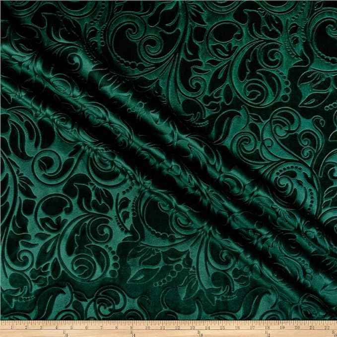 Lobby Velvet Fabric – Forest
