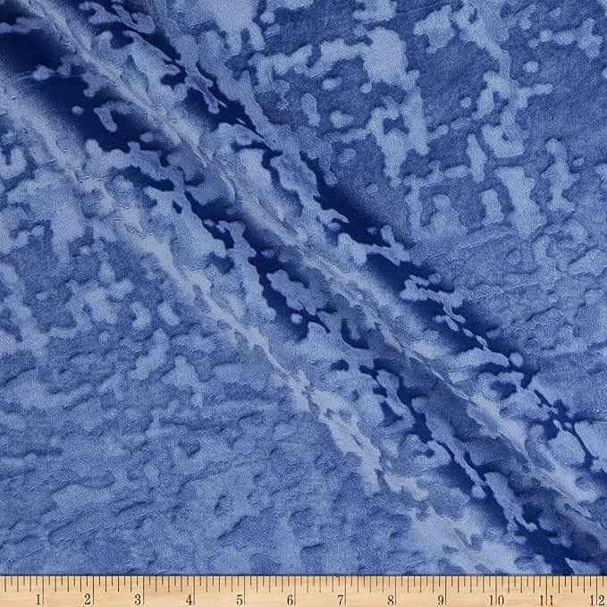 Allendale Velvet Fabric – French Blue