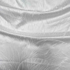 White Garden Jacquard Fabric by the Yard - 115 Inch Wide
