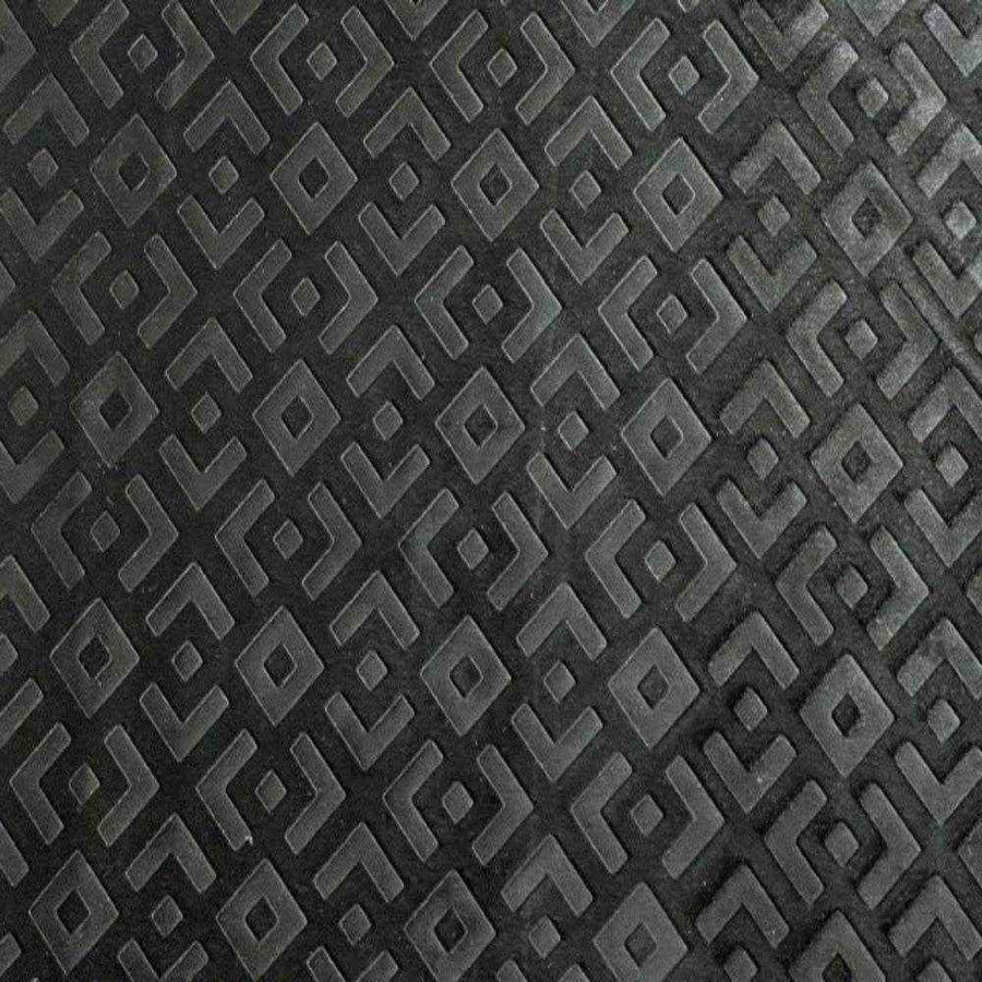 Black Gate Brocade Velvet Fabric by the Yard - 72 Inch Wide
