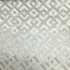 Ivory Gate Brocade Velvet Fabric by the Yard - 72 Inch Wide