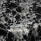 Black GRANITE - Digital Print Satin Fabric - Cotton Hand - 58 Inch. in Width Fabric by the Yard - 58 Inch Wide