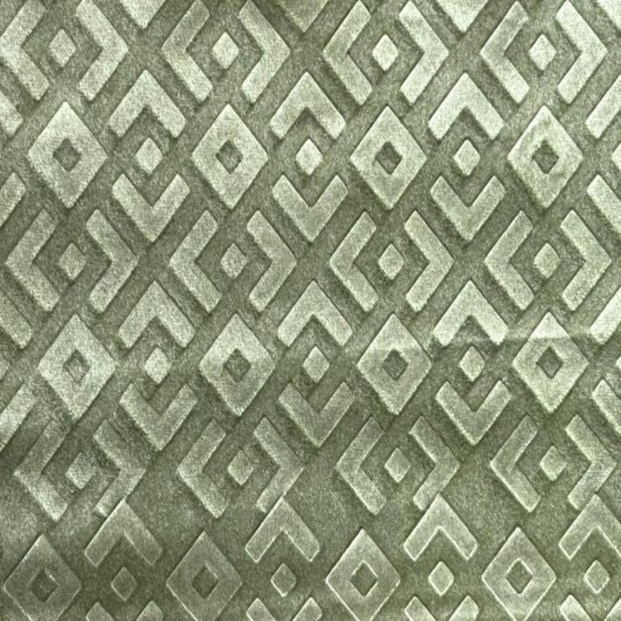 Olive Gate Brocade Velvet - Custom Tablecloths