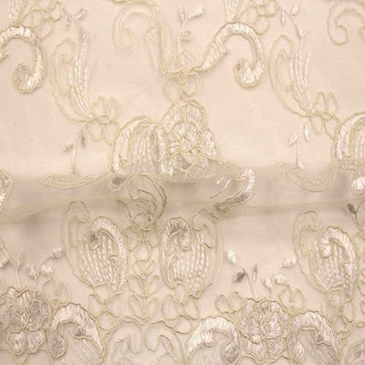 Hilton Mesh Fabric – Ivory