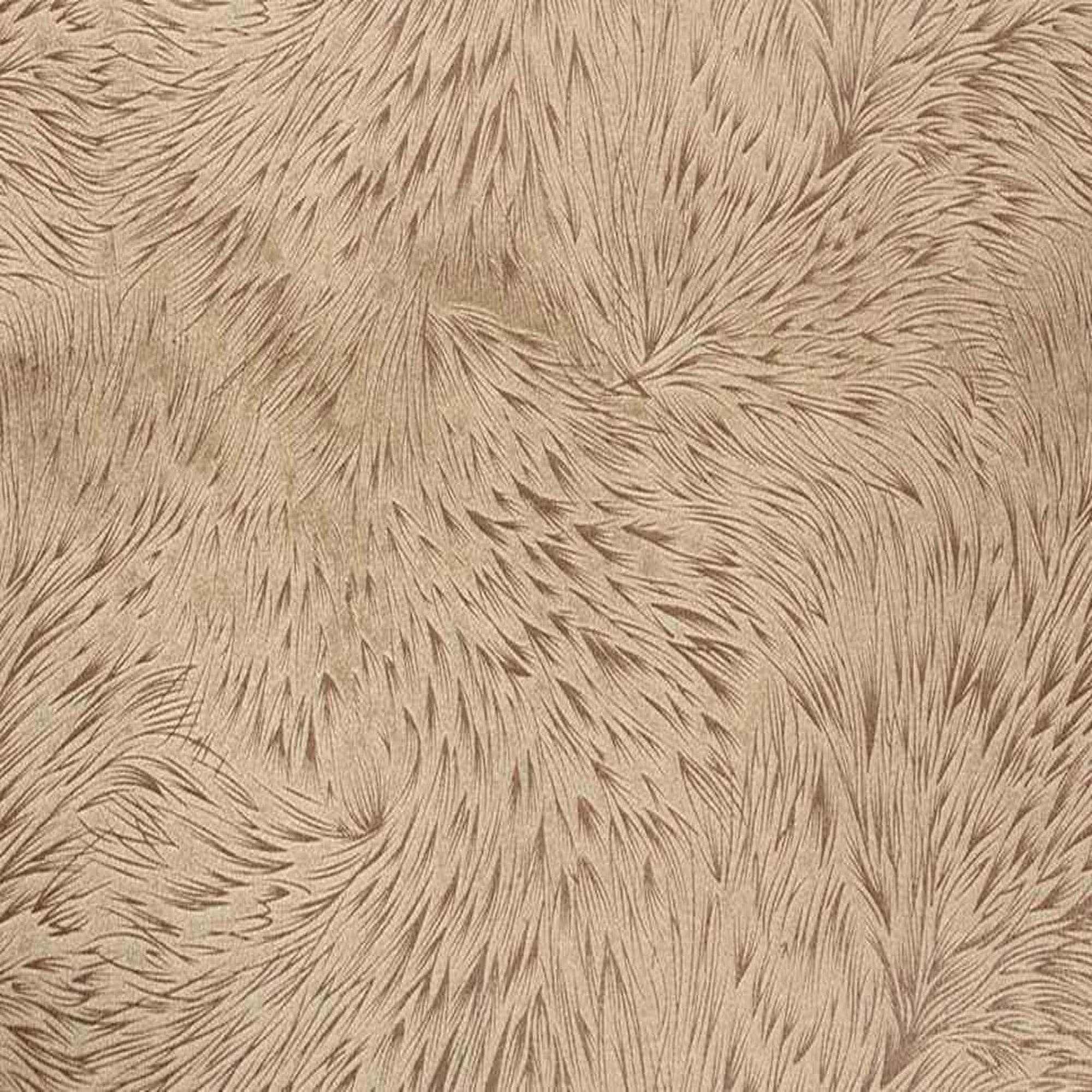 Champagne Huntsville Brocade Velvet Fabric by the Yard - 72 Inch Wide