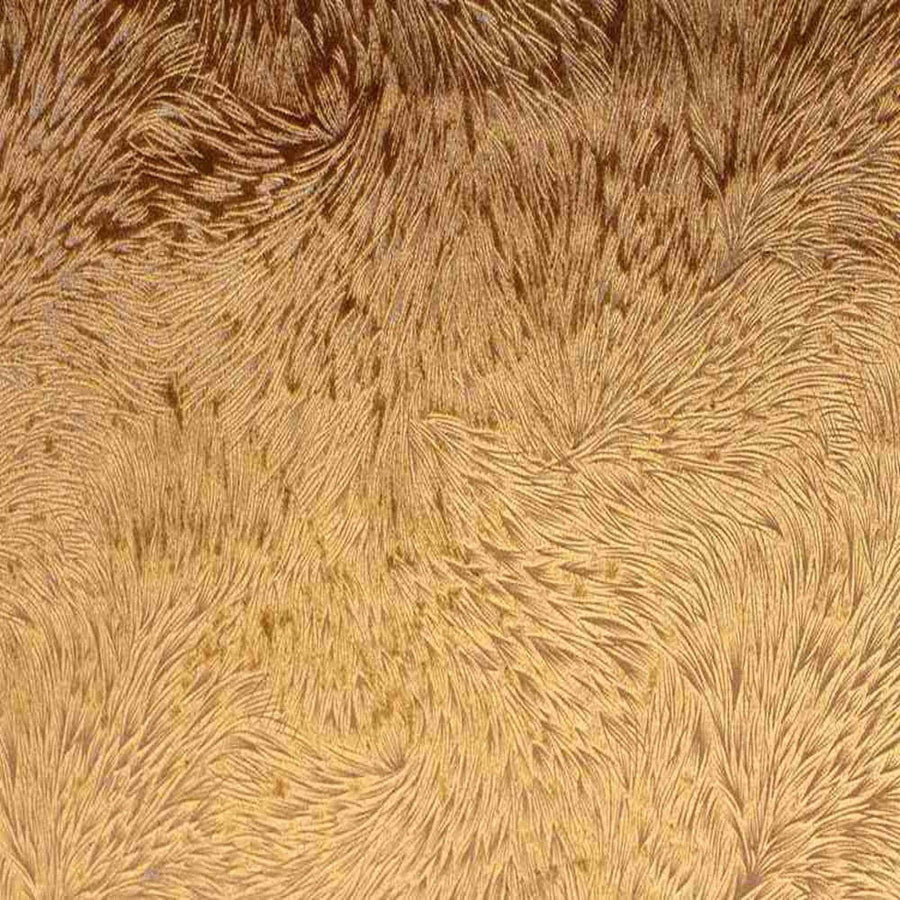 Copper Huntsville Brocade Velvet Fabric by the Yard - 72 Inch Wide