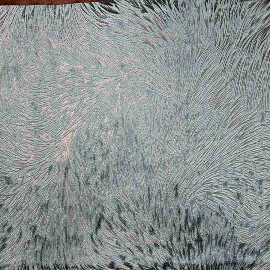 Seafoam Huntsville Brocade Velvet Fabric by the Yard - 72 Inch Wide