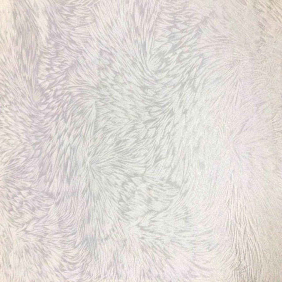 White Huntsville Brocade Velvet Fabric by the Yard - 72 Inch Wide