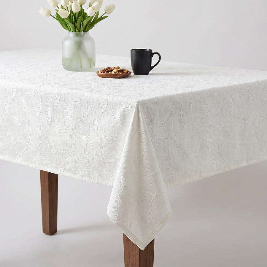 Harvest Trail velvet fabric in White, by the yard