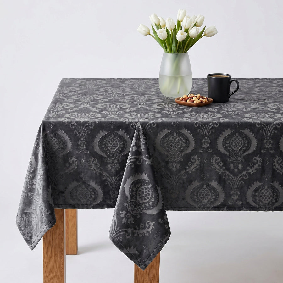 Hobby Black Tablecloth