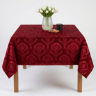 Hobby Burgundy Tablecloth