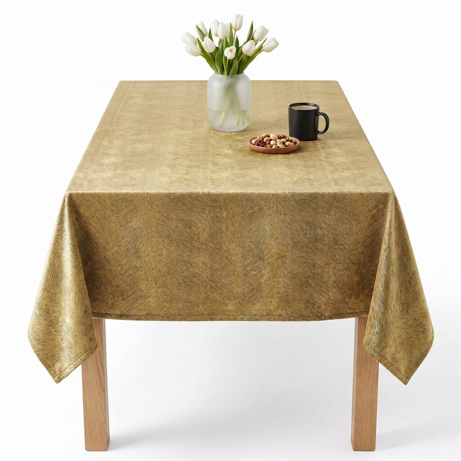 Hunter Gold Tablecloth