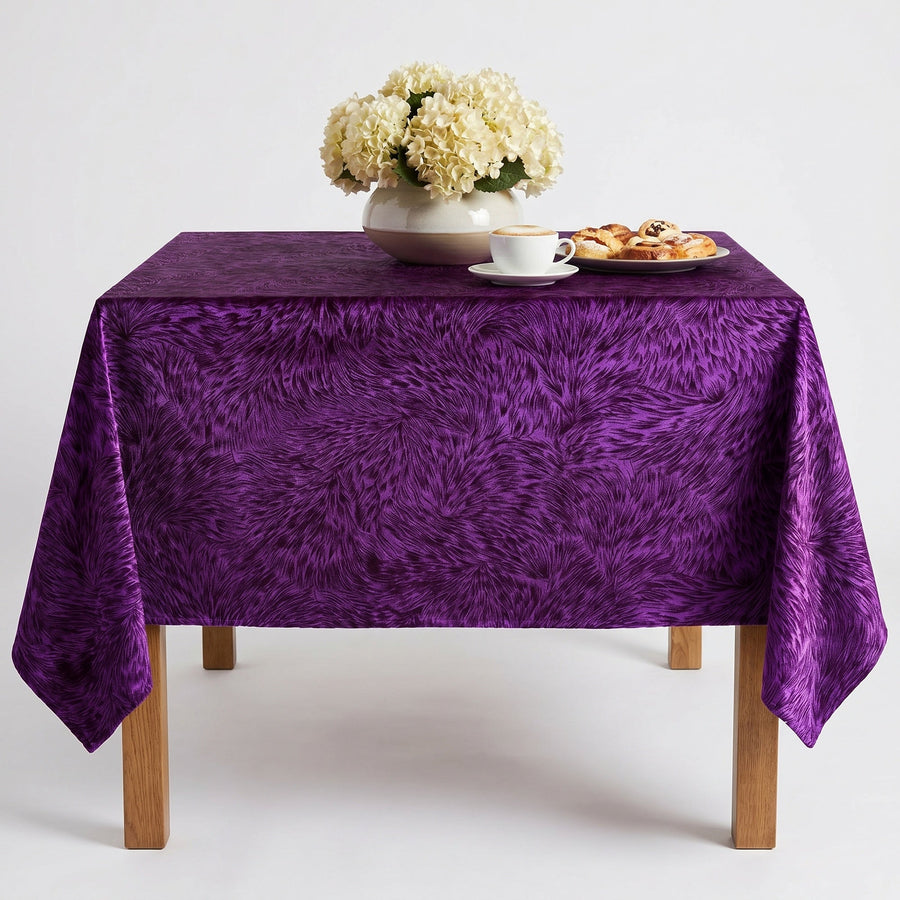 Huntsville Plum Tablecloth