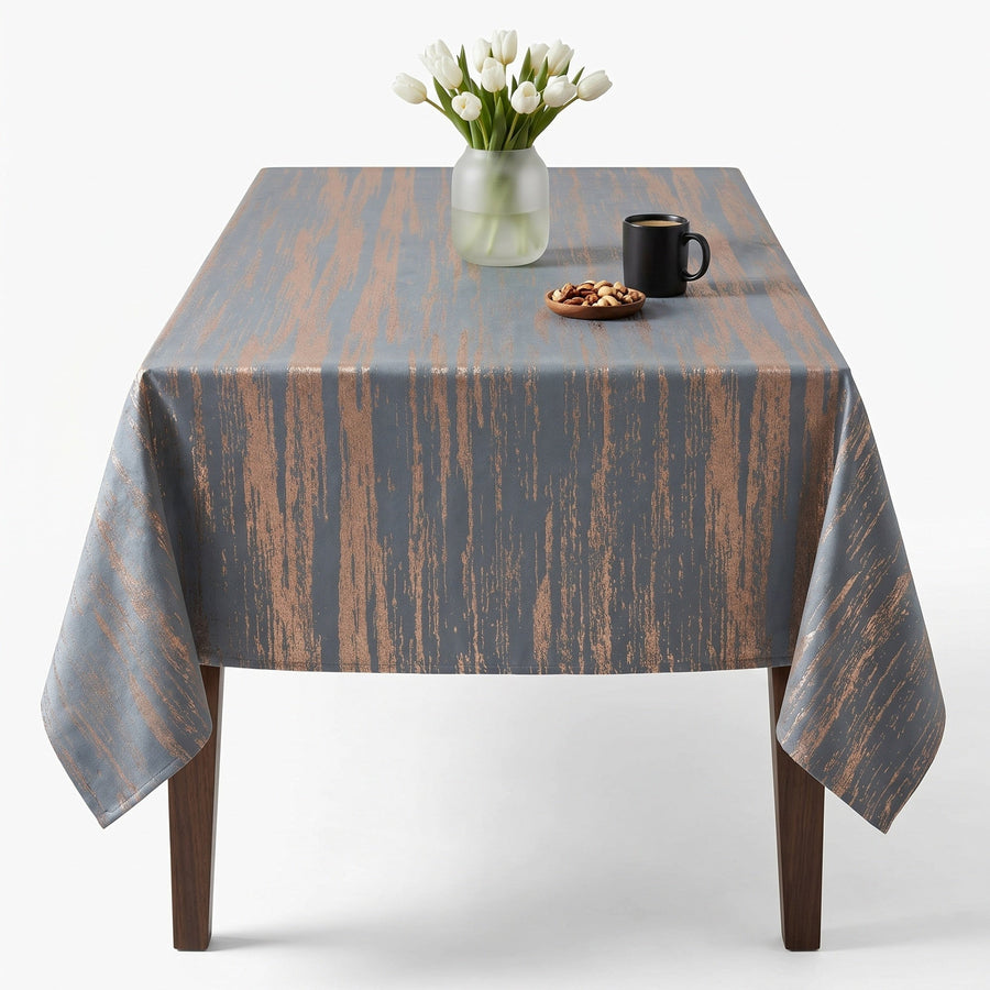Inline Blue Tablecloth