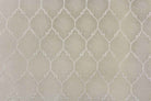 White Ladino Jacquard Fabric by the Yard - 55 Inch Wide