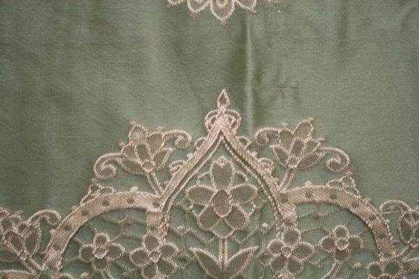 green LAURIER Fabric. 58 Inch in Width Fabric by the Yard - 58 Inch Wide