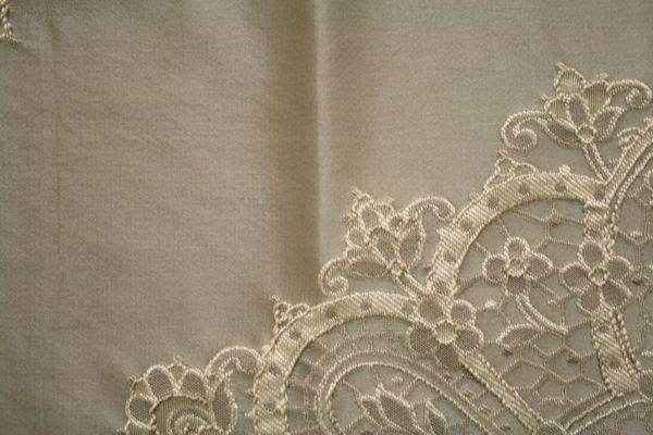 taupe LAURIER Fabric. 58 Inch in Width Fabric by the Yard - 58 Inch Wide