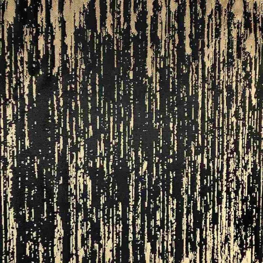 Gold/Black Lanora Jacquard Fabric by the Yard - 118 Inch Wide