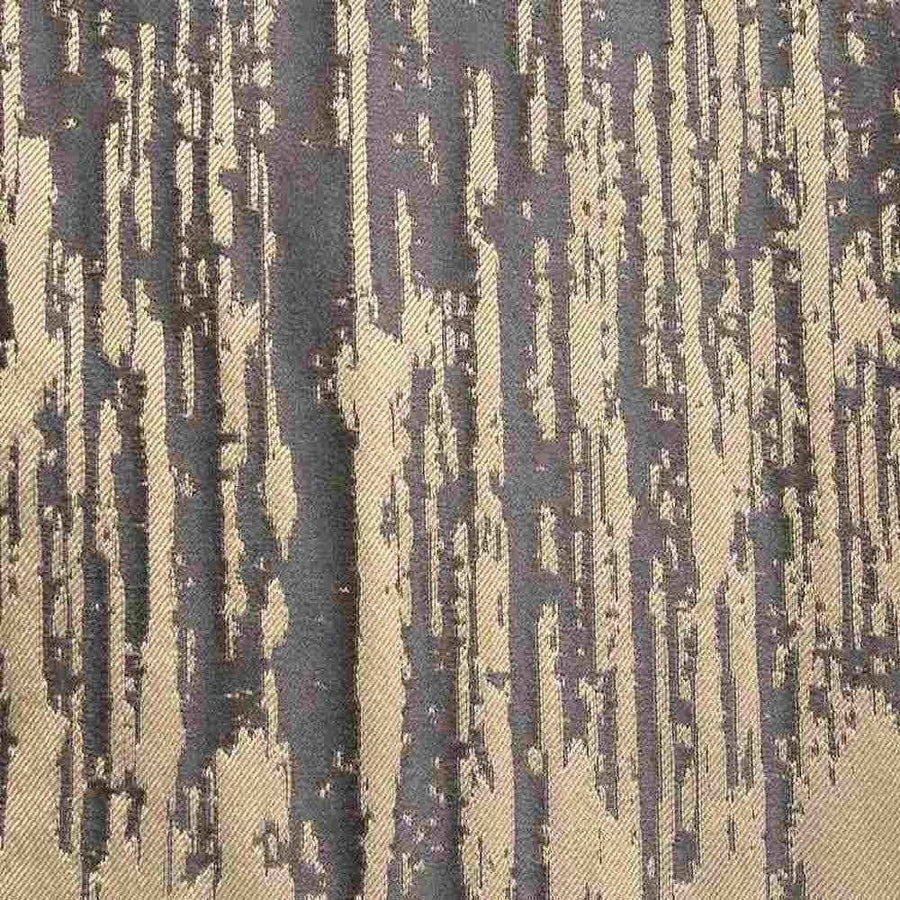 Gold/Grey Lanora Jacquard Fabric by the Yard - 118 Inch Wide