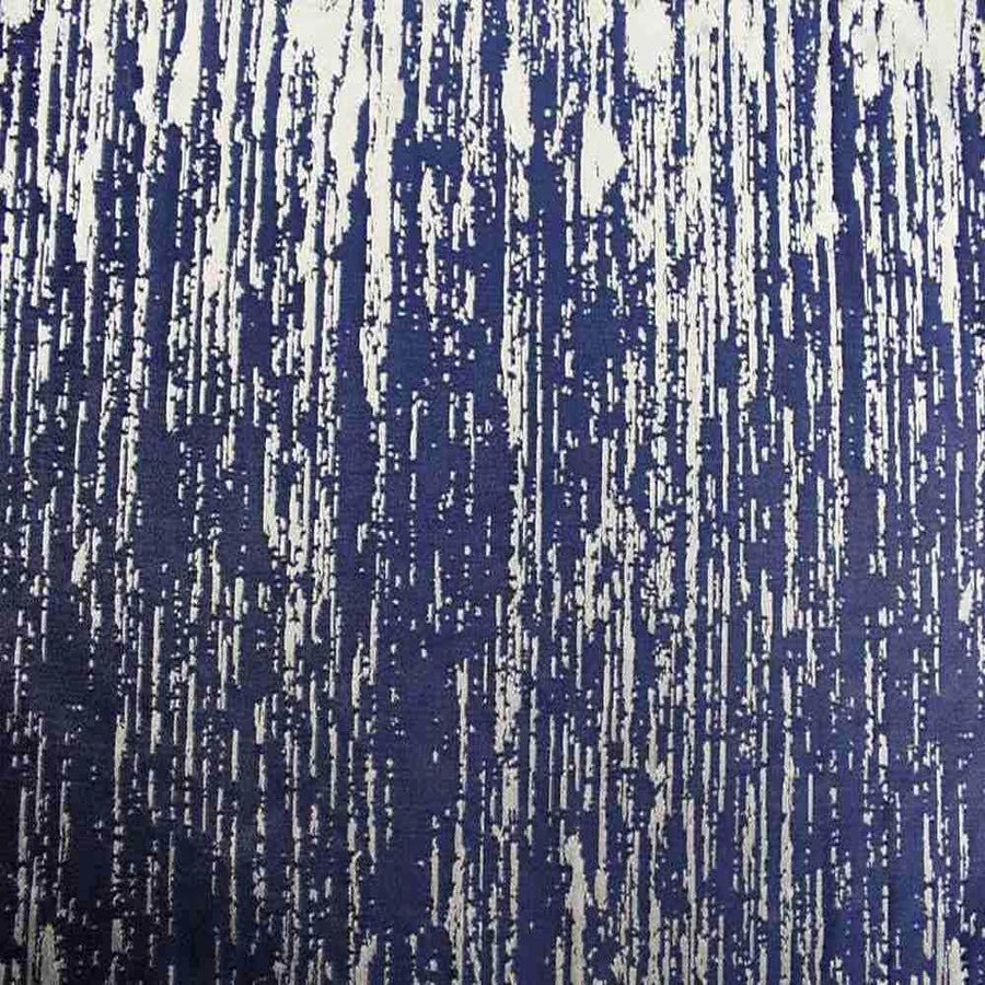 Lanora Jacquard Fabric – Gold/Navy