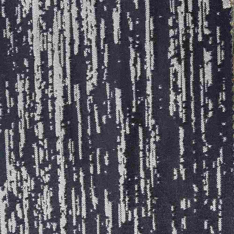 Lanora Jacquard Fabric – Gold/Navy