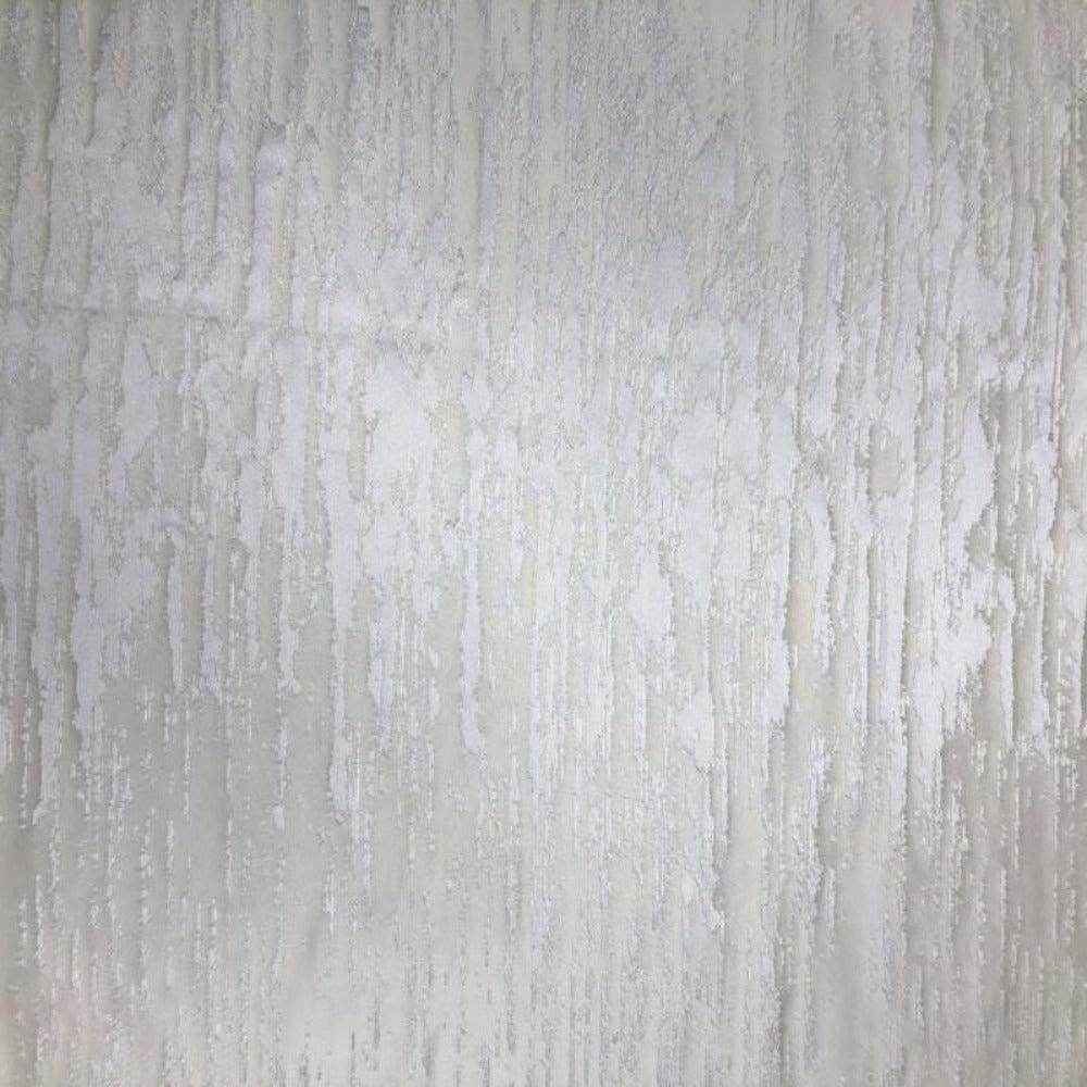 White Lanora Jacquard Fabric by the Yard - 118 Inch Wide