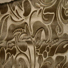 Gold Brocade Scroll Velvet Fabric by the Yard - 58 Inch Wide