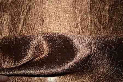 Luxury Crushed Fabric – Copper