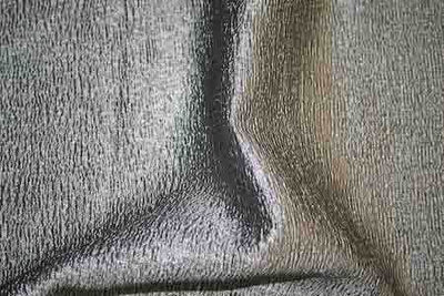 Luxury Crushed Fabric – Silver