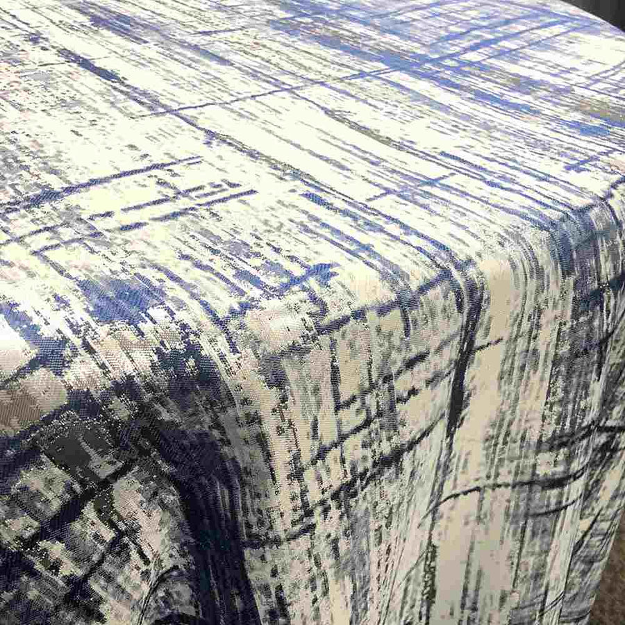 LYNSFIELD Jacquard Print Metallic - Tablecloth - Lime - Sample 3x3 Inch