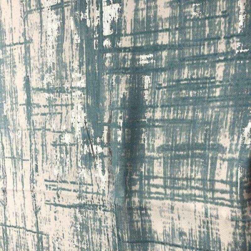 Lime LYNSFIELD Jacquard Print Metallic Fabric by the Yard - 118 Inch Wide