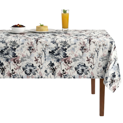 Lily Digital Print Tablecloth – Mauve