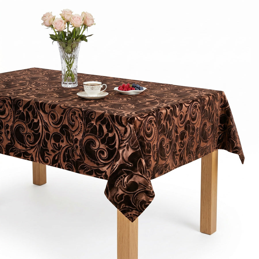Lobby Chocolate Tablecloth