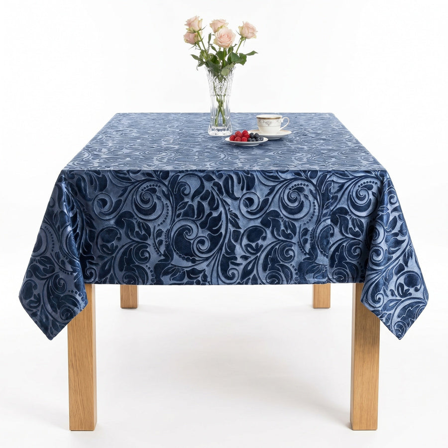 Lobby Navy Tablecloth