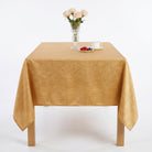 Luxurious Gold Tablecloth
