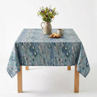 Lynn Aqua Tablecloth
