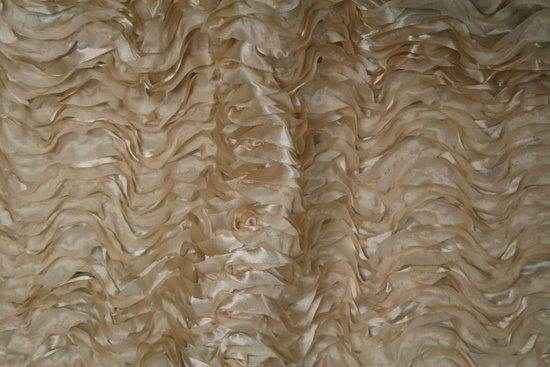 pearl MACKENZIE Embroidered Taffeta Fabric. 58 Inch in Width Fabric by the Yard - 58 Inch Wide