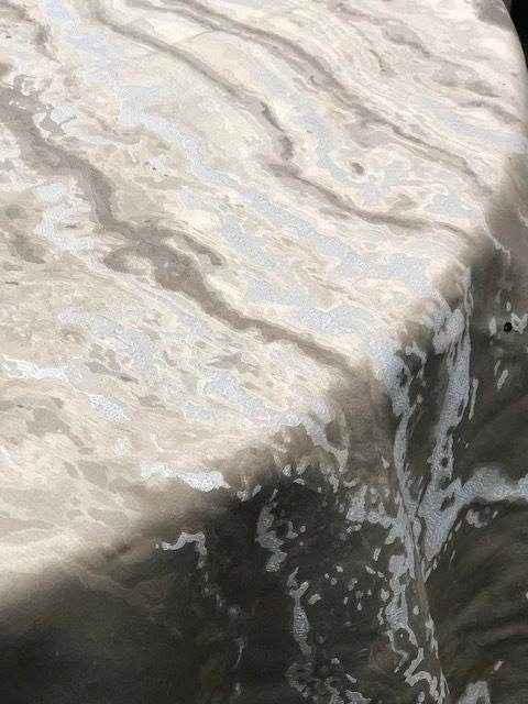Silver/Gold Mahwah Metallic Marbleized Fabric - 54 Inch. in Width Fabric by the Yard - 54 Inch Wide