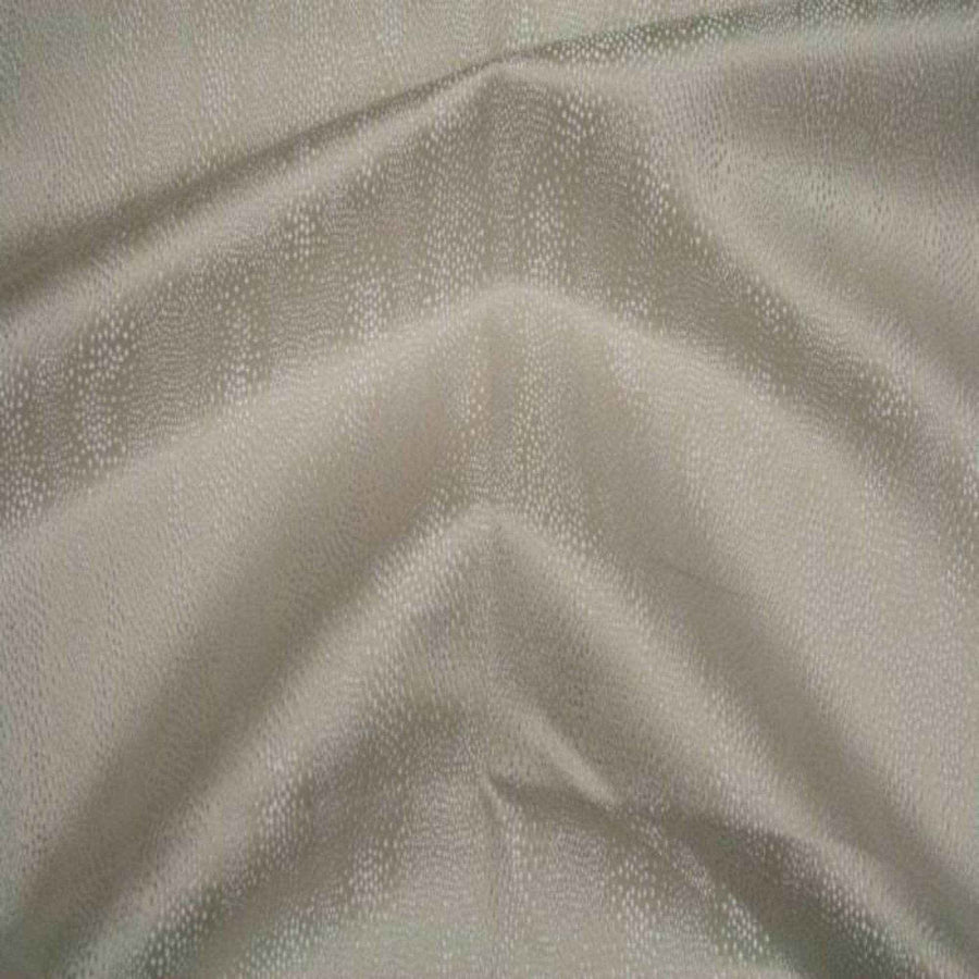Ivory Marisol Jacquard Fabric by the Yard - 58 Inch Wide